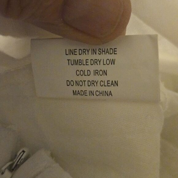 Y2K Selfie Leslie White Romper Size S Fairy Isle Festival Shorts 90's VTG - Picture 5 of 9